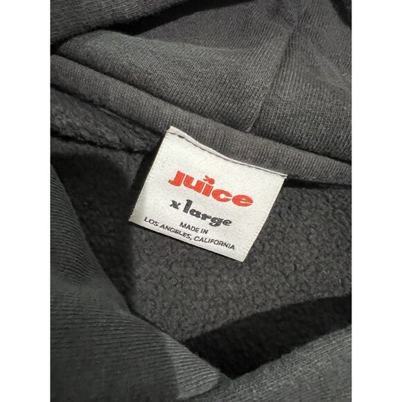 Juice Los Angeles Hoodie in Washed Black - Picture 3 of 3